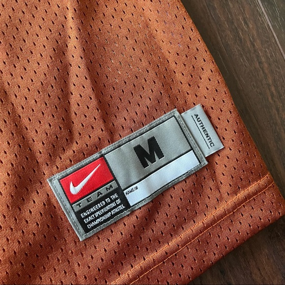 University of Texas Longhorns Team Nike Jersey Size Medium Orange #12 - Picture 4 of 4